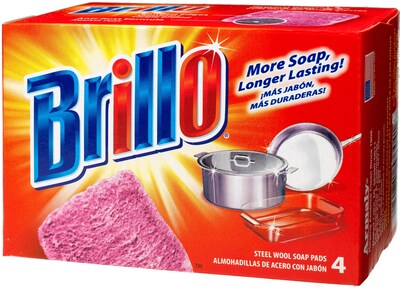 Foto 1 | Foto 1 | Almohadillas De Jabón De Lana De Acero Brillo Original Scent 4 Unidades - Venta Internacional.