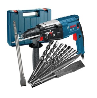Foto 1 | Foto 1 | Martillo Perforador Sds-plus Bosch Gbh 2-28 D + Brocas