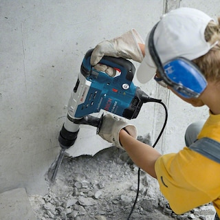 Foto 8 | Foto 8 | Martillo Perforador Sds Max 1 1/2 Pulgadas Bosch Gbh 5-40 Dce 1150 Watts Maletín Plástico