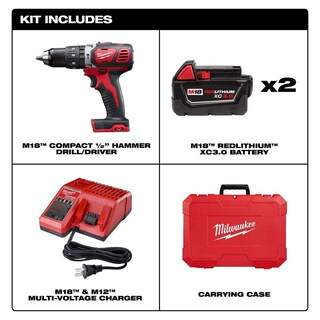 Foto 3 | Foto 3 | Martillo Perforador Milwaukee M18 2607-22 Xc Kit, 13 Libras - Venta Internacional.