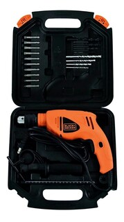 Foto 2 | Foto 2 | Taladro Rotomartillo Black & Decker Hd500k 1/2 Pulgadas 550 W color Anaranjado