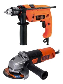 Foto 2 | Foto 2 | Rotomartillo más Esmeriladora Sierra Caladora y Mesa Black & Decker color Anaranjado
