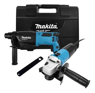 Foto 1 | Foto 1 | Combo Makita Mtk0005b Mini Esmeriladora más Martillo Sds Plus