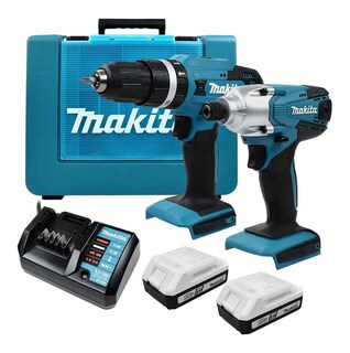 Foto 1 | Foto 1 | Combo Makita Dk18922y Llave De Impacto + Rotomartillo 18v