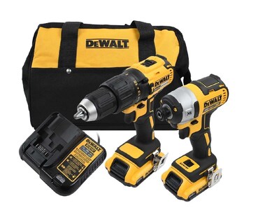 Foto 1 | Foto 1 | Rotomartillo Dewalt Dcd778 color Amarillo + Llave De Impacto Brushless