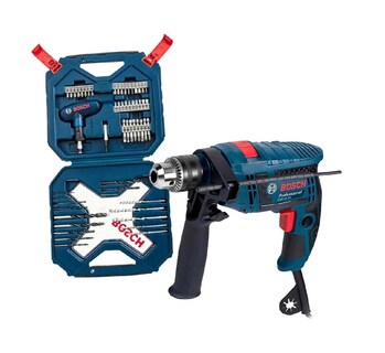 Foto 1 | Foto 1 | Rotomartillo Bosch Gsb 13 Re 1/2 Pulg + X-line 54pzs