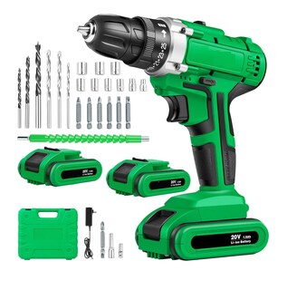 Foto 2 | Foto 2 | Taladro Atornillador Inalámbrico Eo Safe Imports Aa2015-30-2 color Verde
