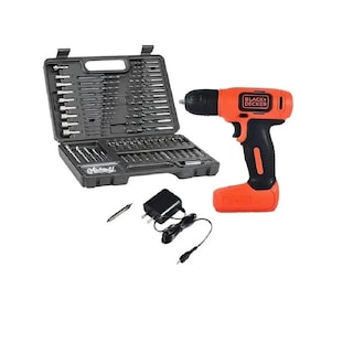 Foto 1 | Foto 1 | Taladro Inalámbrico de Ion de Litio Ld008 + Brocas y Puntas Black & Decker color Anaranjado
