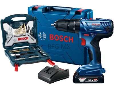 Foto 1 | Foto 1 | Rotomartillo 1/2 Bosch Gsb 180li 1bat2.0+ Set X-line Ti 50pz