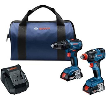 Foto 1 | Foto 1 | Bosch Gxl18v-240b22 Kit Combinado De 2 Herramientas De 18 V