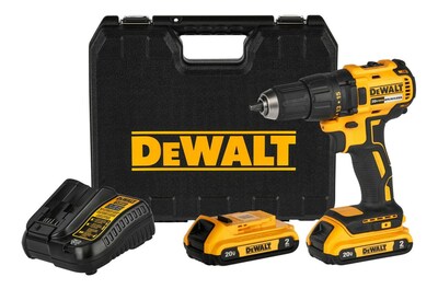 Foto 1 | Foto 1 | Taladro Atornillador Inalámbrico 20v Max + 2 Baterias Dewalt