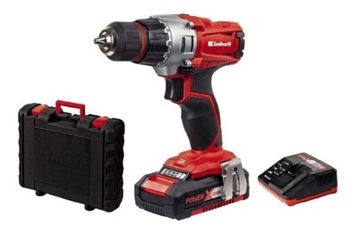 Foto 1 | Foto 1 | Taladro Atornillador 18v 1 Bat 2.0 Ah Y Un Cargador Einhell