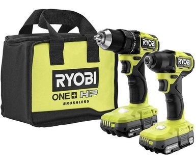 Foto 1 | Foto 1 | Ryobi Kit De Taladro Y Destornillador De Impacto Pila Y Carg