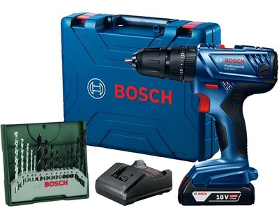 Foto 1 | Foto 1 | Rotomartillo 1/2'' Bosch Gsb 180 Li 1bat2.0ah + Set Brocas