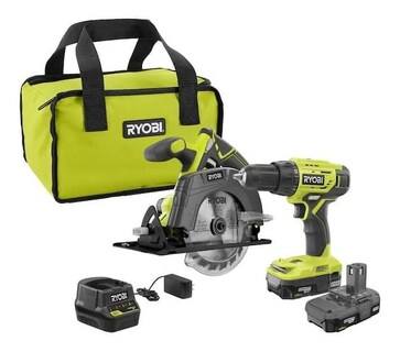 Foto 1 | Foto 1 | Combo Ryobi 18v Taladro Y Sierra Circular 5 1/2