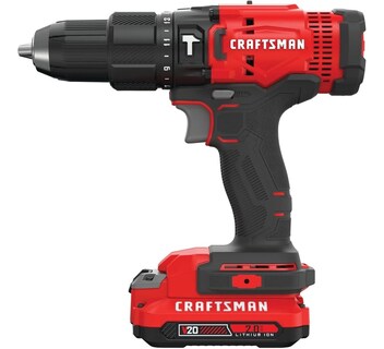 Foto 2 | Foto 2 | Taladro Percutor Craftsman 20v Max, Con Batería Y Cargador