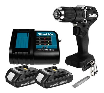Foto 1 | Foto 1 | Taladro Inalámbrico Makita 1/2 18v Dhp487yx2b Brushless 2bat