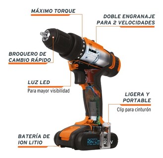 Foto 2 | Foto 2 | Taladro Inalámbrico 20 V  3/8' Truper 18154