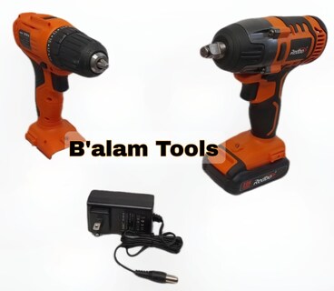 Foto 2 | Foto 2 | Taladro Inalámbrico + Llave De Impacto + 1batería 1cargador.