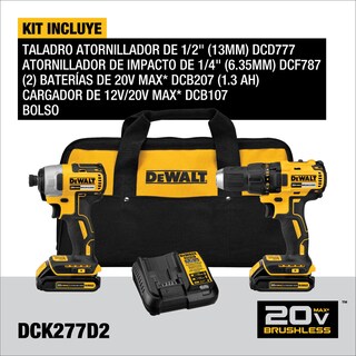 Foto 2 | Foto 2 | Taladro Atornillador Y Atornillador Impacto 20v Max Xr Dewal