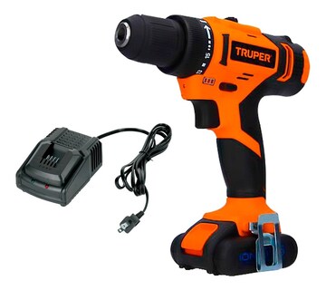 Foto 1 | Foto 1 | Taladro Inalámbrico Batería Ionlitio 12 V 3/8'' Truper 18153