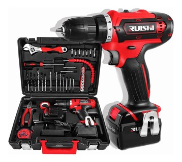 Foto 1 | Foto 1 | Taladro Atornillador Inalámbrico Con Batería 21v Joyfox Kit