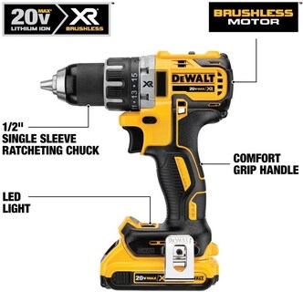 Foto 2 | Foto 2 | Dewalt Potente Taladro Brushless C Cargador Y Bateria De 2ah