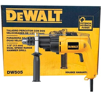 Foto 1 | Foto 1 | Taladro Percutor 2 Vel Madera Concreto Metal Dewalt Dw505