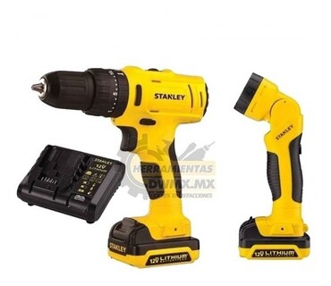 Foto 1 | Foto 1 | Taladro Percutor Y Linterna Led 12v Máx Stanley Schf12s2-b3