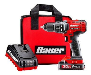 Foto 1 | Foto 1 | Kit Taladro  Destornillador Bauer 20v 1700 Rpm Incluye Bolsa