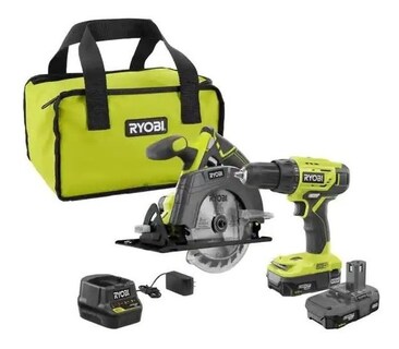 Foto 1 | Foto 1 | Combo Ryobi Inalambrico 18v 2 Herramientas 1 Bat + Cargador
