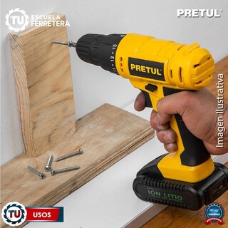 Foto 2 | Foto 2 | Kit Taladro Inalámbrico 3/8 , 12 V, Acc. Con Estuche  27120