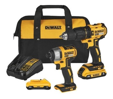 Foto 1 | Foto 1 | Combo 20v Brushless 2amp Roto-impacto Dck276d2 Dewalt