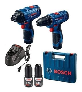 Foto 1 | Foto 1 | Set Taladro Inalámbrico Con Llave De Impacto Bosch 12v