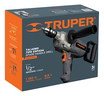 Foto 2 | Foto 2 | Taladro Tipo Espada 1/2in Industrial 1150 W Truper