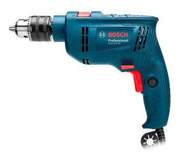 Foto 2 | Foto 2 | Taladro Rotomartillo Bosch Gsb 550 Re 1/2 Pulg + 34 Acc