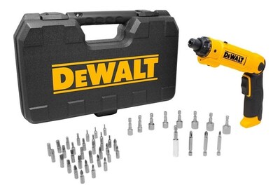 Foto 1 | Foto 1 | Taladro Atornillador Inalambrico 2v+ Estuche Y Puntas Dewalt