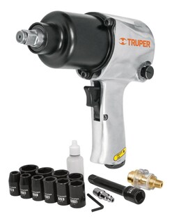 Foto 1 | Foto 1 | Kit De Llave De Impacto 12 Ind. Con Estuche Plástico 18281