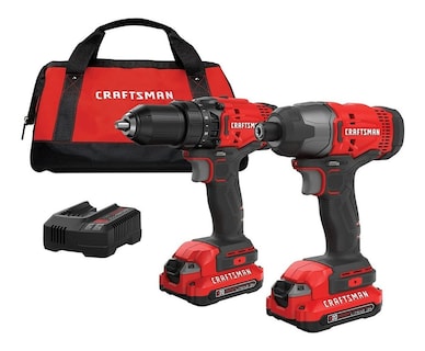 Foto 1 | Foto 1 | Craftsman V20 Cordless Drill Combo Kit Cmck200c2