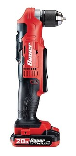 Foto 2 | Foto 2 | Taladro de Angulo Recto Bauer 1895C-B color Rojo 3/8 Inalámbrico de 20 V Hypermax
