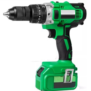 Foto 2 | Foto 2 | Set Taladro Rotomartillo 1/2'' Con 3.0ah Batería Bolsa Herramientas Eo Safe Imports Esi-4388 Verde