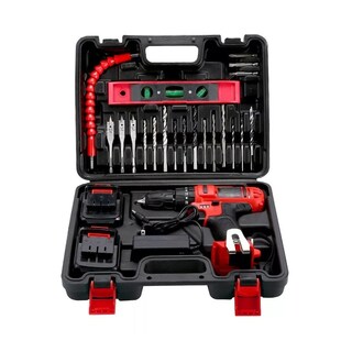 Foto 3 | Foto 3 | Kit Taladro Percutor Atornillador Inalámbrico + Accesorios Estuche Eo Safe Imports Esi-5389 Multicolor