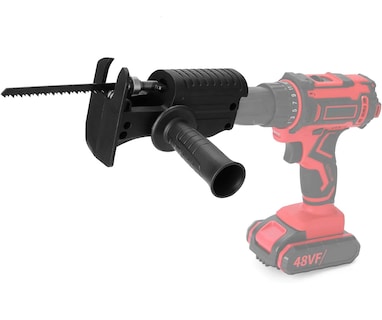 Foto 4 | Foto 4 | Kit Adaptador de Taladro a Sierra Recíproca Eo Safe Imports Esi-8146 11 Piezas Negro