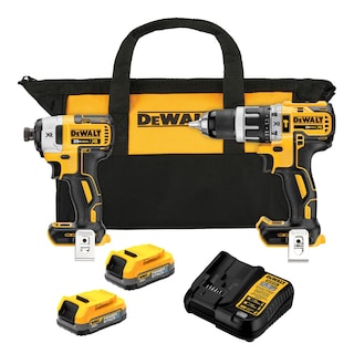 Foto 1 | Foto 1 | Kit DeWalt Dck287e2 Rotomartillo 1/2 20v + Pistola Impacto color Amarillo 6 Piezas
