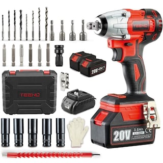 Foto 1 | Foto 1 | Llave de Impacto Inalámbrica Teeno 20 V 3ah Pro 3799