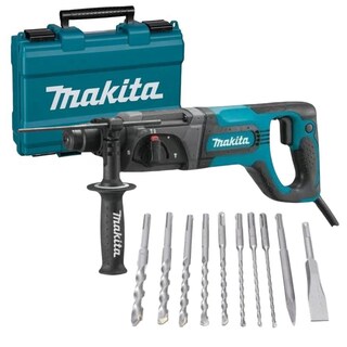 Foto 1 | Foto 1 | Rotomartillo Cincelador Sds Plus Makita Mod: Hr2475 + Brocas