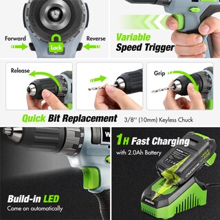 Foto 4 | Foto 4 | Juego De Herramientas Workpro Home 157 Piezas Con Destornillador Inalámbrico De 20 V - Venta Internacional.