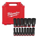 Juego de Enchufes Milwaukee 6 Puntos Métricos 1/2 Pulgada 49-66-7014 - Venta Internacional