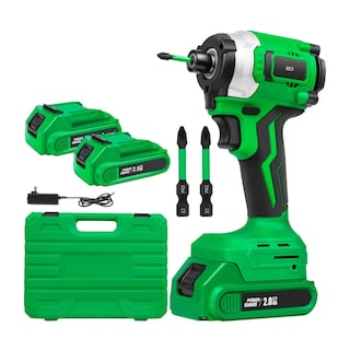 Foto 1 | Foto 1 | Atornillador de Impacto Inalámbrico 20 V 2Ah ESI-2816-1 Verde
