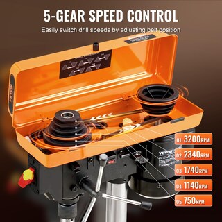 Foto 3 | Foto 3 | Taladro de Sobremesa Vevor 8 Pulgadas-Venta Internacional